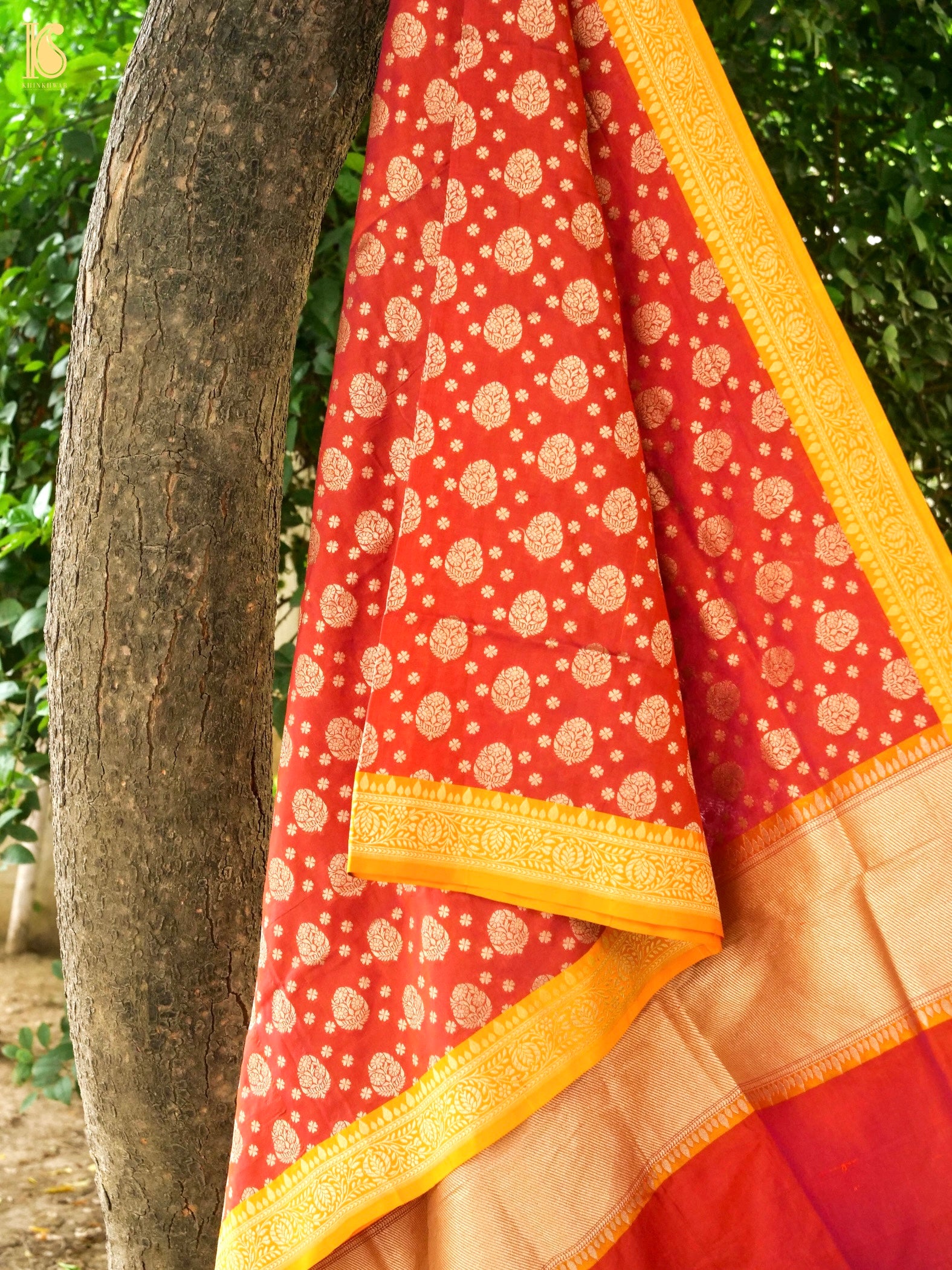 Banarasi Handloom Katan Silk Dupatta