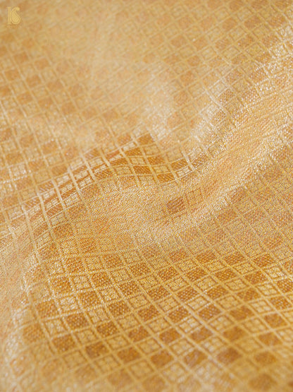 Pure Banarasi Silk Handwoven Fabric