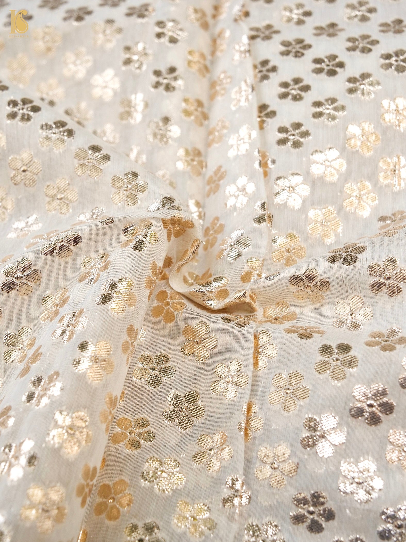 Pure Cotton Banarasi Fabric