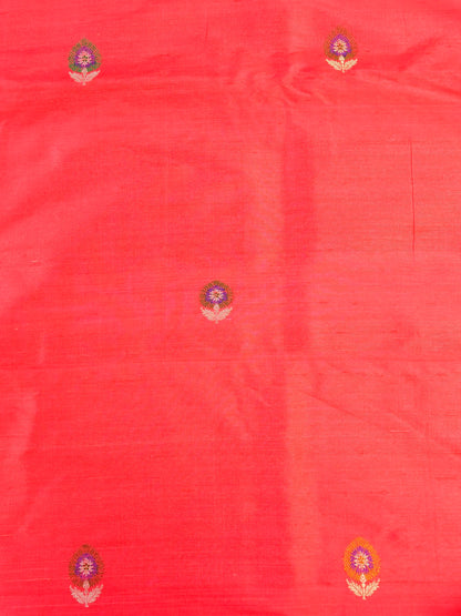 Pure Raw Silk Banarasi Fabric