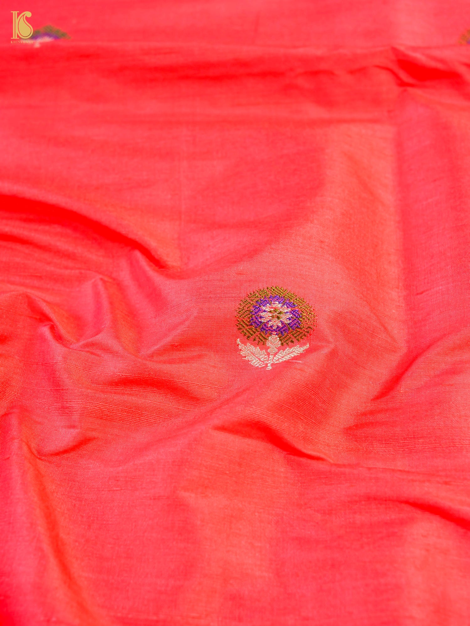 Pure Raw Silk Banarasi Fabric