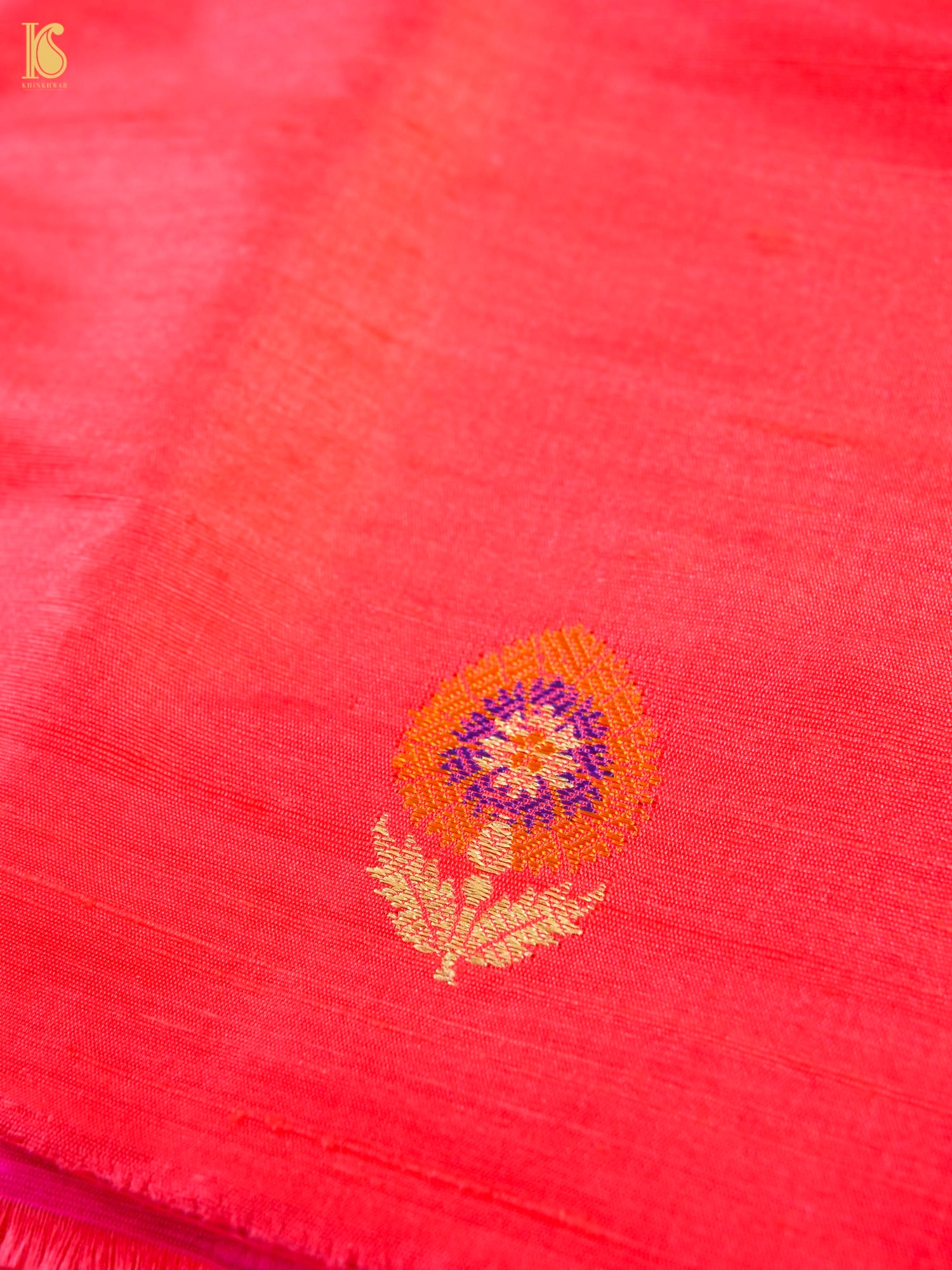 Pure Raw Silk Banarasi Fabric