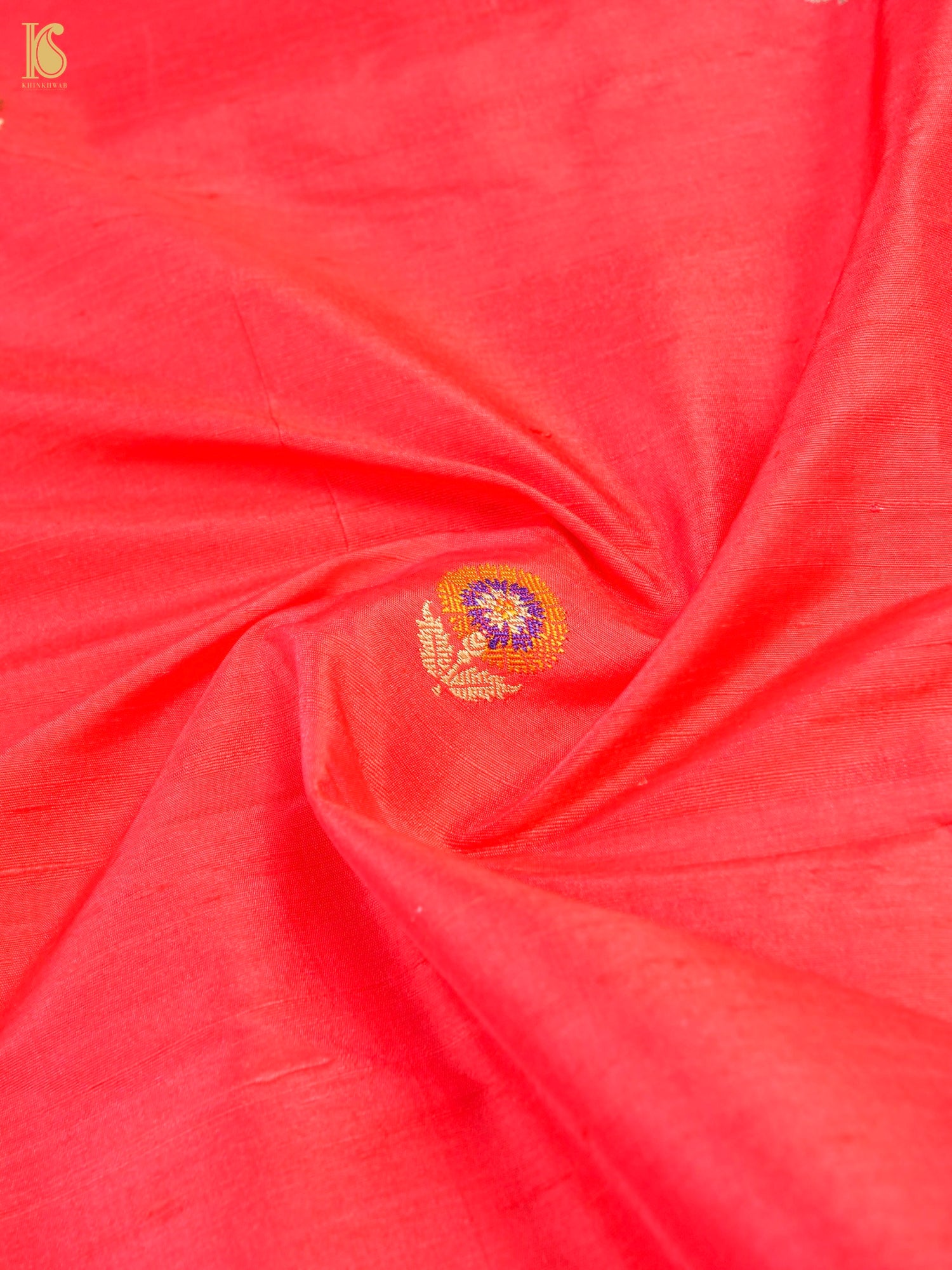 Pure Raw Silk Banarasi Fabric