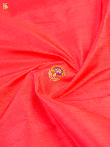 Pure Raw Silk Banarasi Fabric