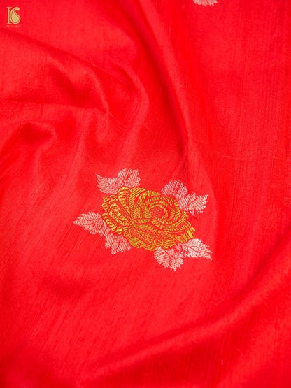 Pure Raw Silk Banarasi Fabric