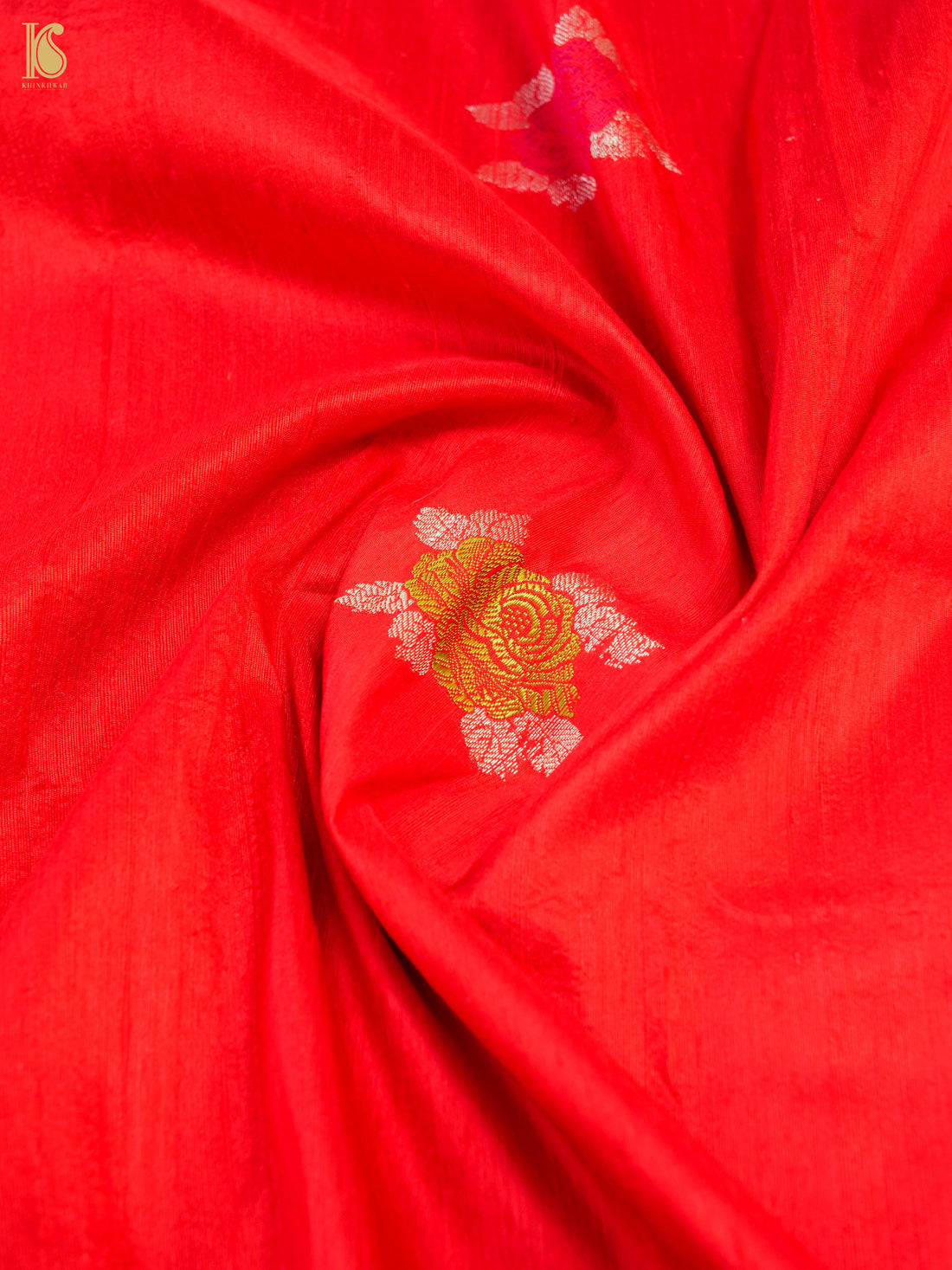 Pure Raw Silk Banarasi Fabric