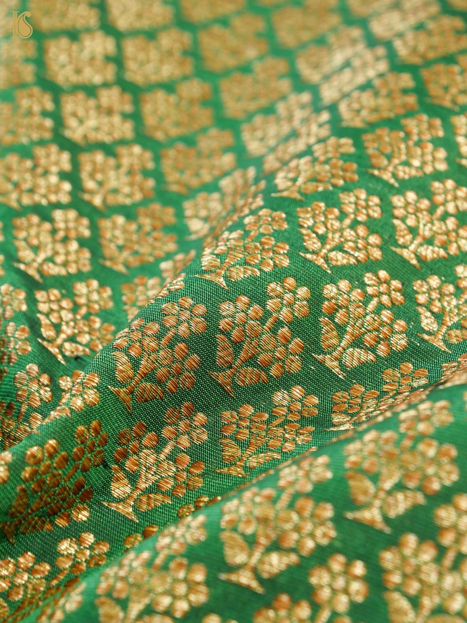 Brocade Banarasi Katan Silk Fabric