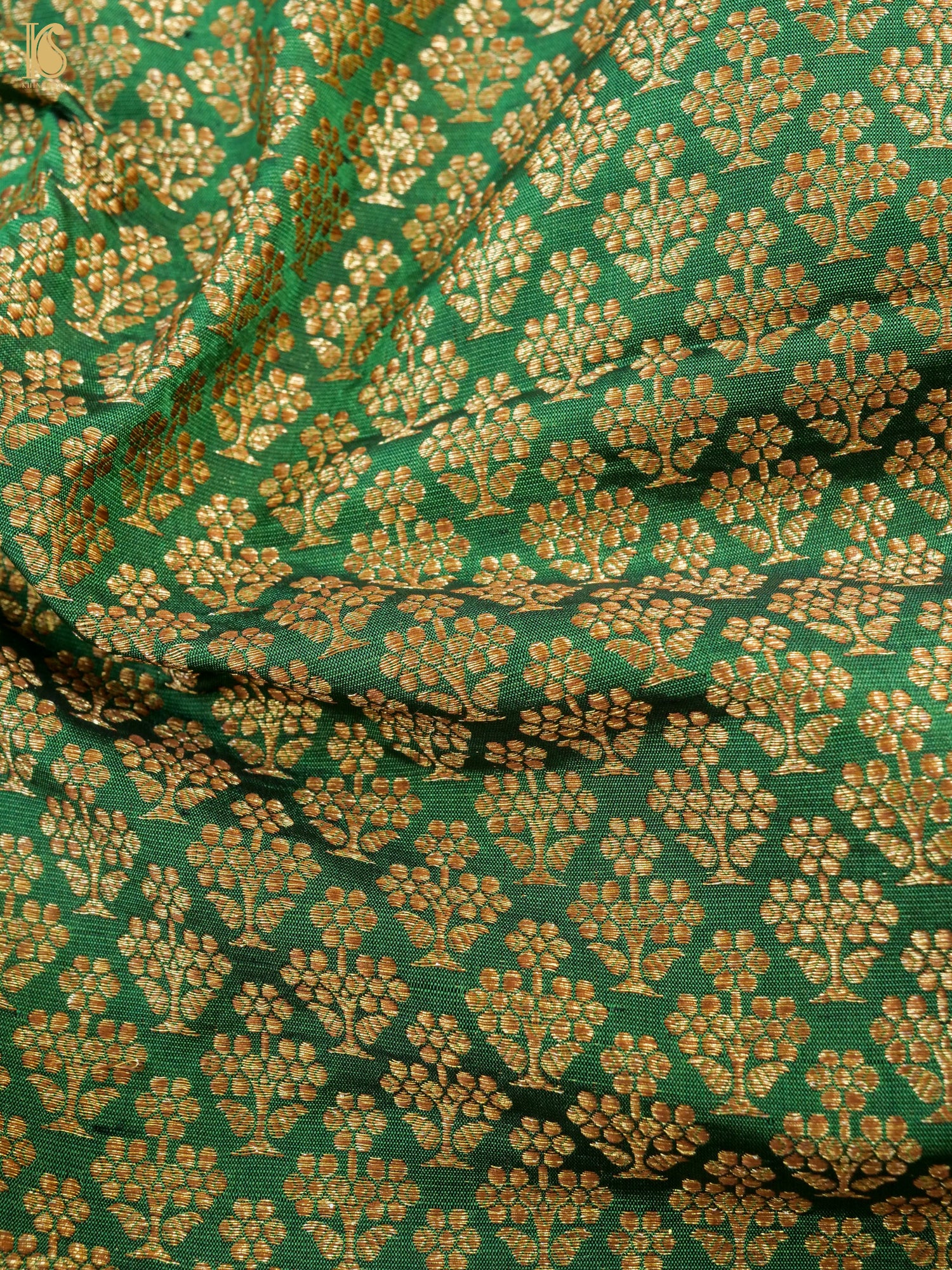 Brocade Banarasi Katan Silk Fabric