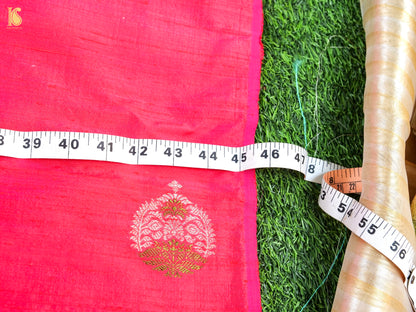 Pure Raw Silk Banarasi Fabric