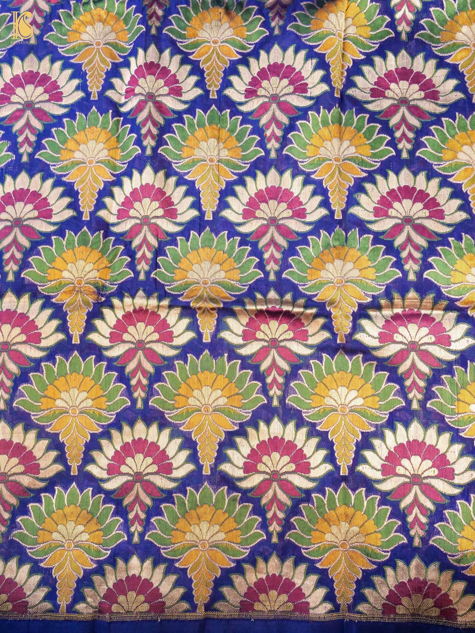 Handloom Pure Brocade Banarasi Fabric