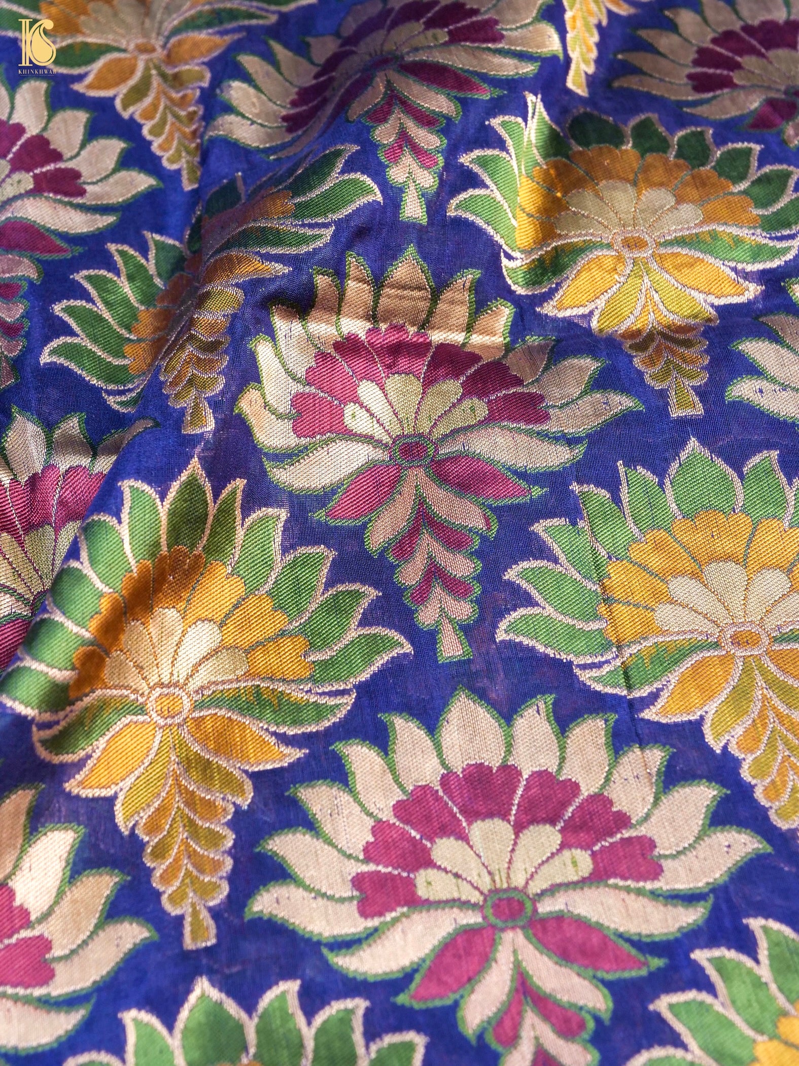 Handloom Pure Brocade Banarasi Fabric