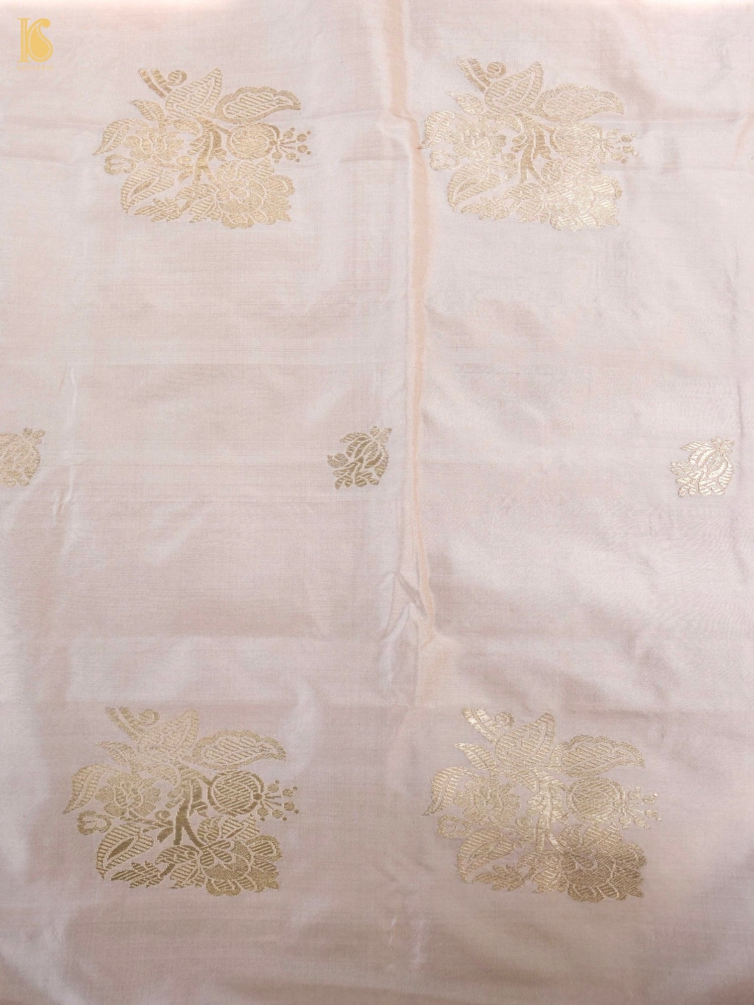 Pure Banarasi Silk Handwoven Fabric