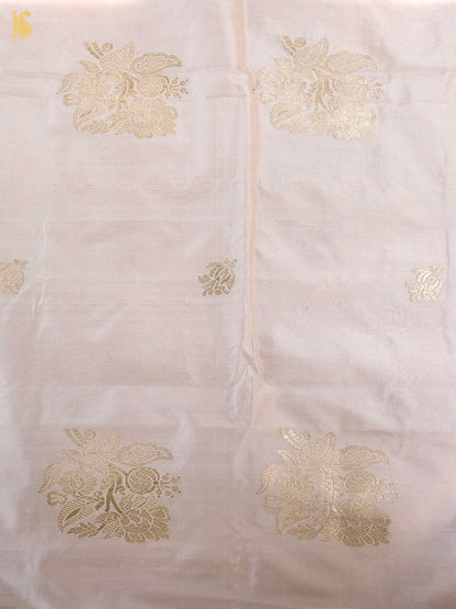 Pure Banarasi Silk Handwoven Fabric