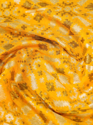 Pure Banarasi Silk Handwoven Fabric