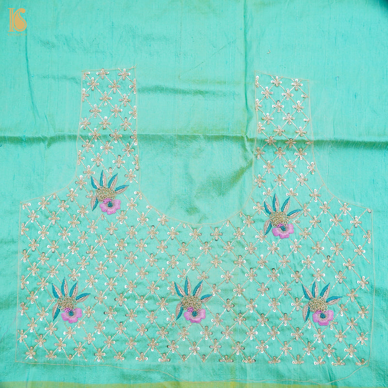 Orchid Pink Handwoven Banarasi Silk Mor Boota Embroidery Border Kadwa Saree - Khinkhwab