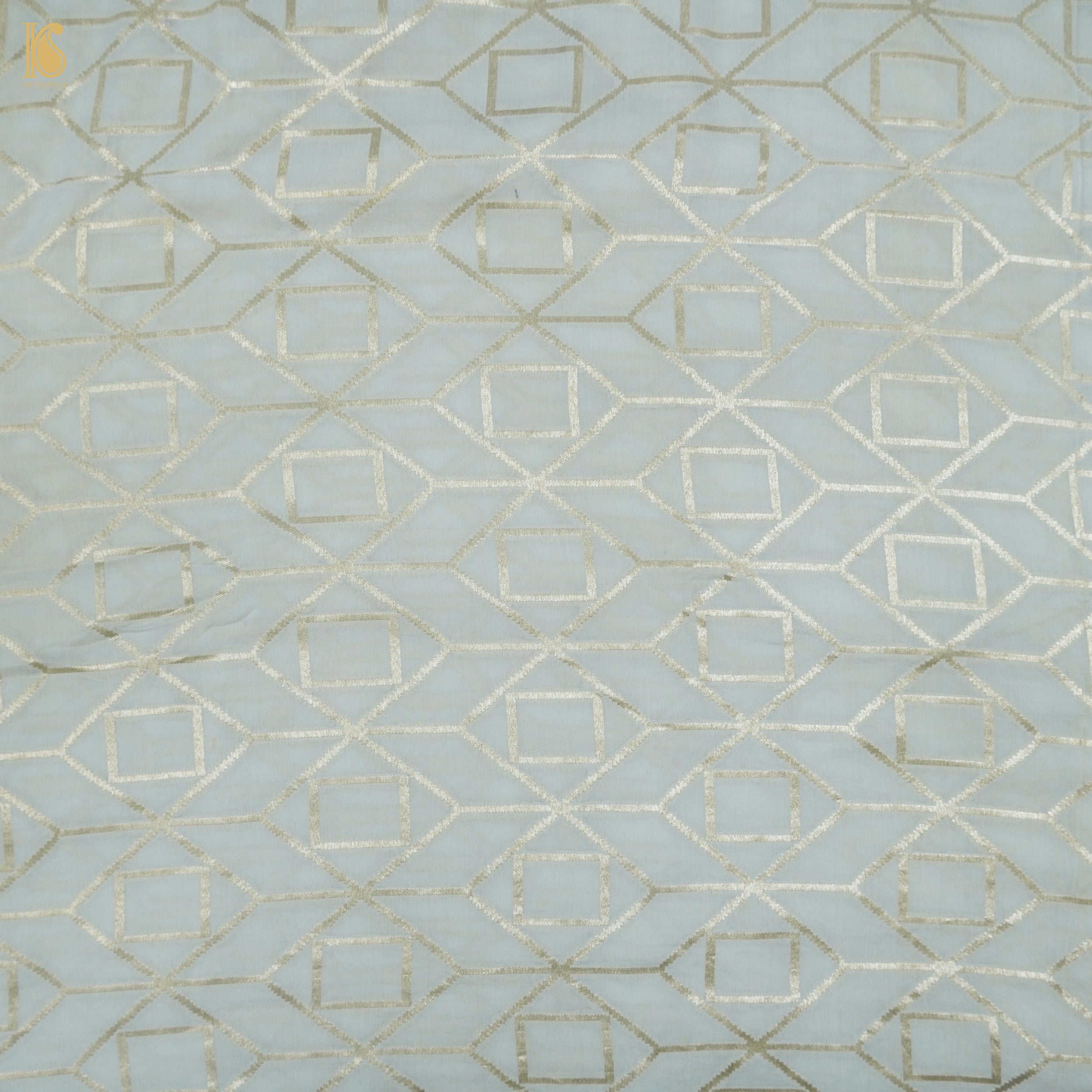 Pure Chiniya Silk Handloom Banarasi Fabric - Khinkhwab