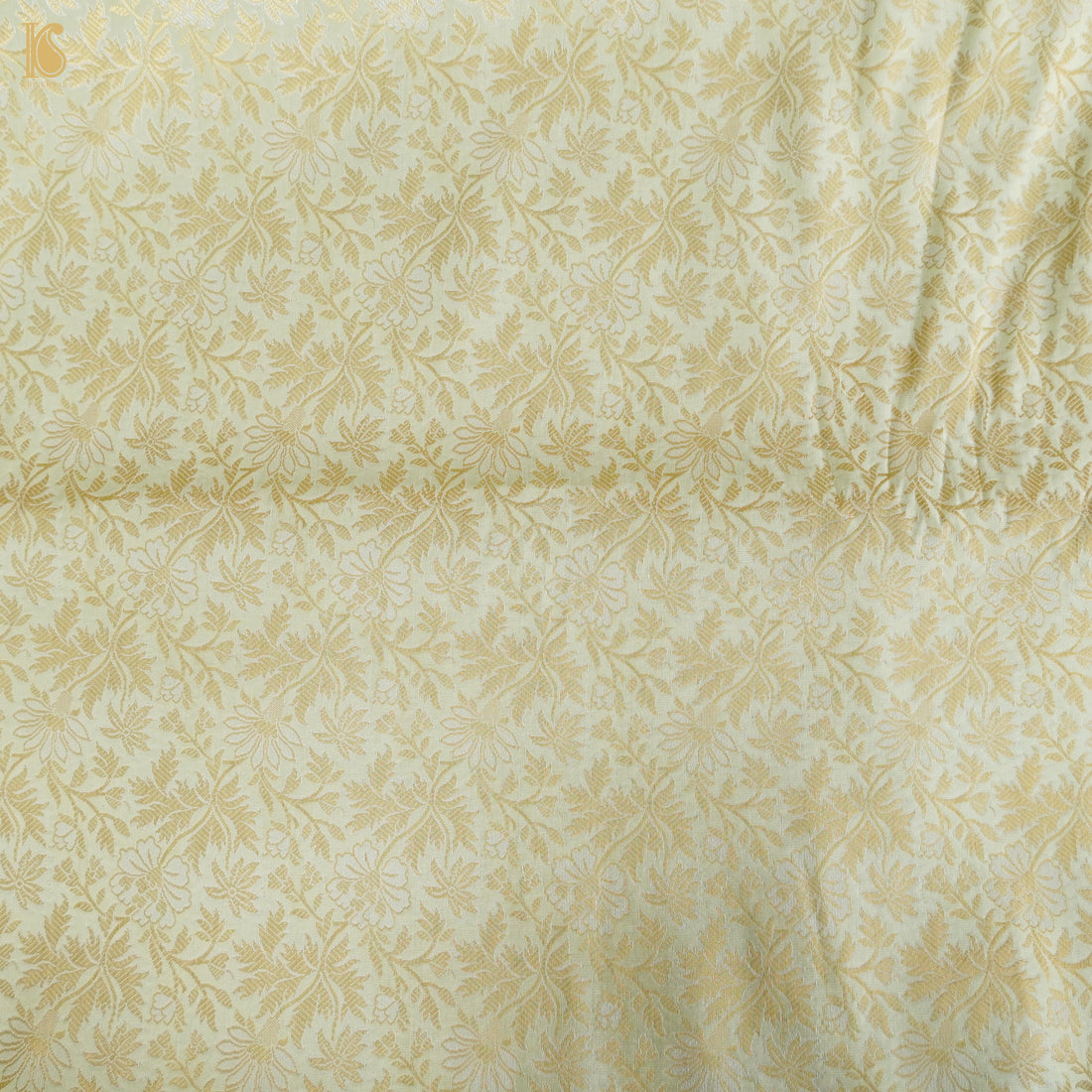 Brocade Banarasi Semi Silk Fabric - Khinkhwab