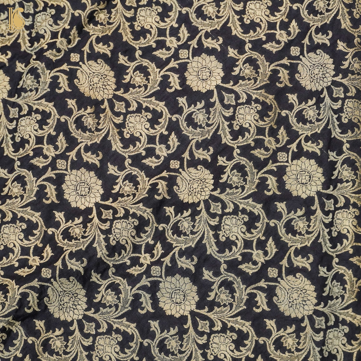 Black Soft Silk Banarasi Stitched Lehenga - Khinkhwab