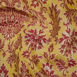 Winter Hazel Pure Kinkhab / Kimkhab Brocade Banarasi Fabric - Khinkhwab