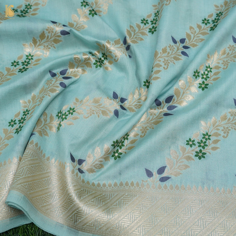 Cotton Silk Meenakari Banarasi Suit Set - Khinkhwab