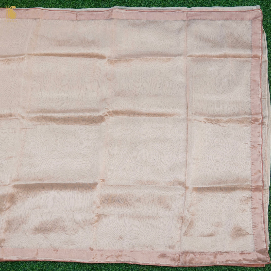 Martini Brown Pure Tissue Silk Handwoven Banarasi Saree - Khinkhwab