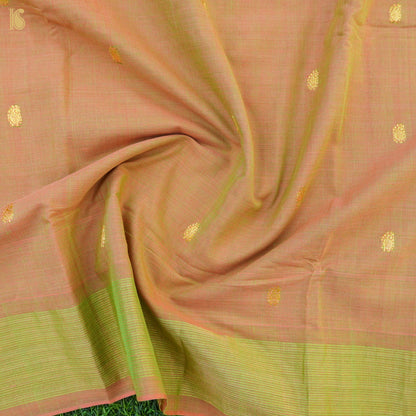 Pure Cotton Handwoven Paithani Cow Saree - Khinkhwab