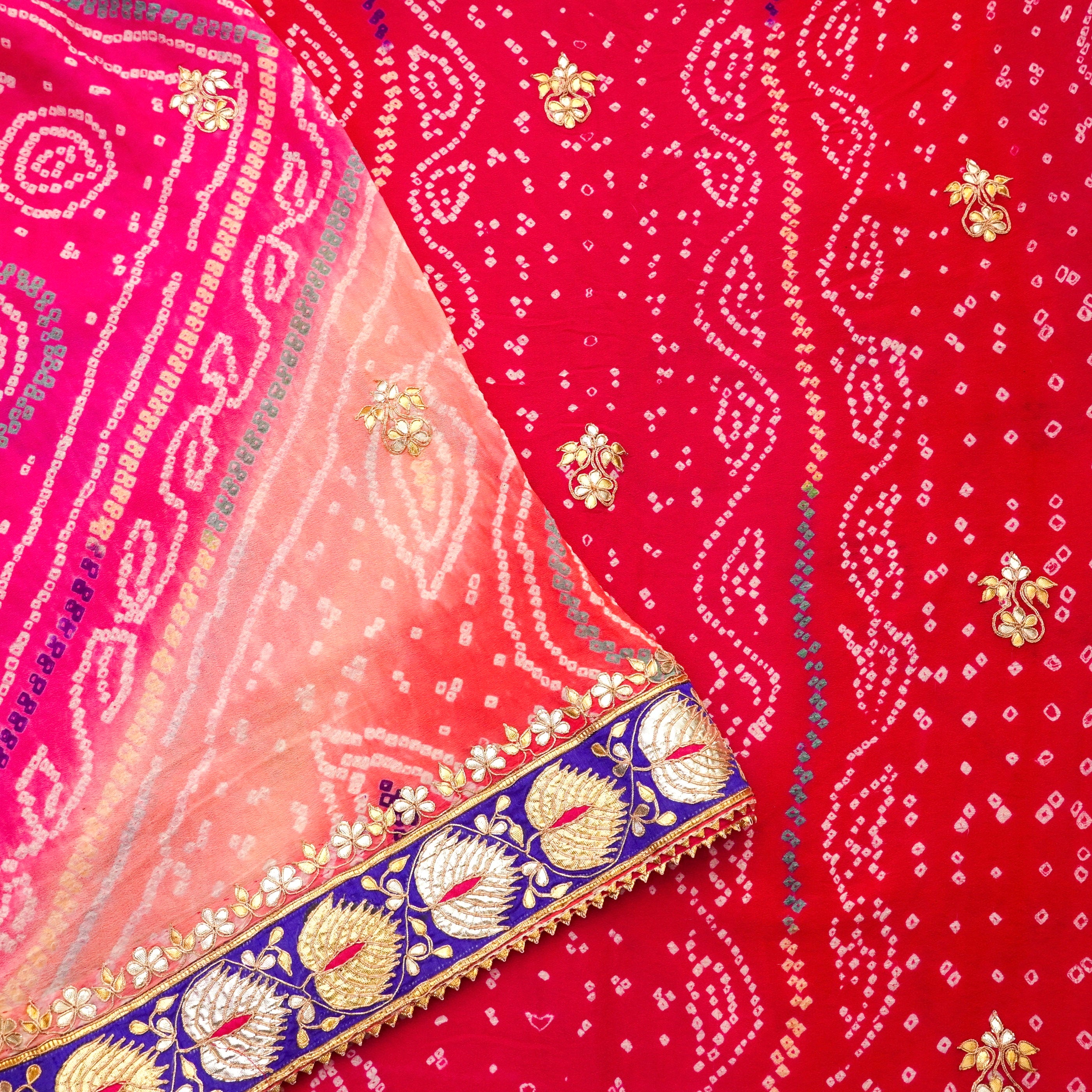 Original Bandhani Sarees : Traditional Bandhej Sarees Online