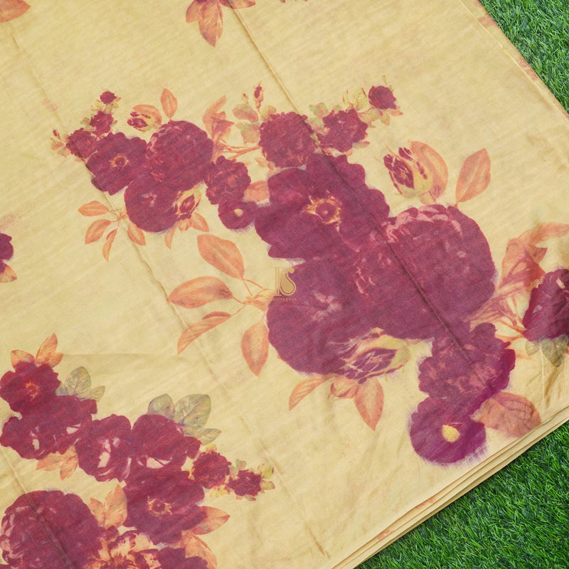 Pure Tissue Silk Handwoven Print Saree - Khinkhwab