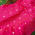 Hot Pink Pure Banarasi Silk Handwoven Tanchui Kurta Fabric - Khinkhwab