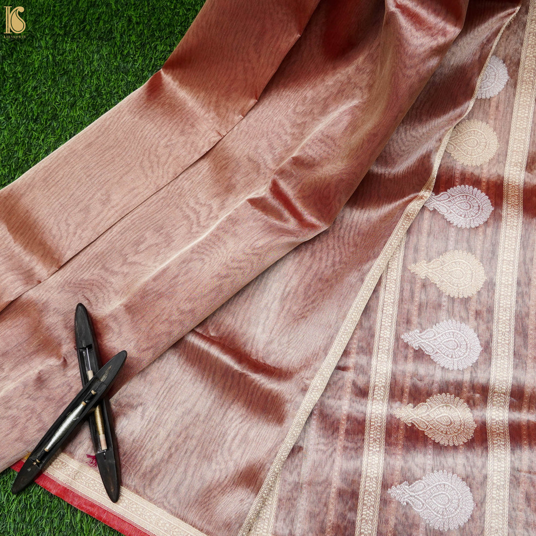 Pure Tissue Silk Handwoven Banarasi Saree - Khinkhwab