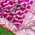 Violet Red Katan Silk Handloom Banarasi Kadwa Jangla Saree - Khinkhwab