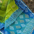 Citron Green & Blue Handloom Kota Cotton Print Saree - Khinkhwab
