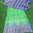 Green & Blue Georgette Handloom Banarasi Bandhani Lehenga Set - Khinkhwab