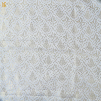 Pure Chiffon Georgette Handloom Banarasi Fabric - Khinkhwab