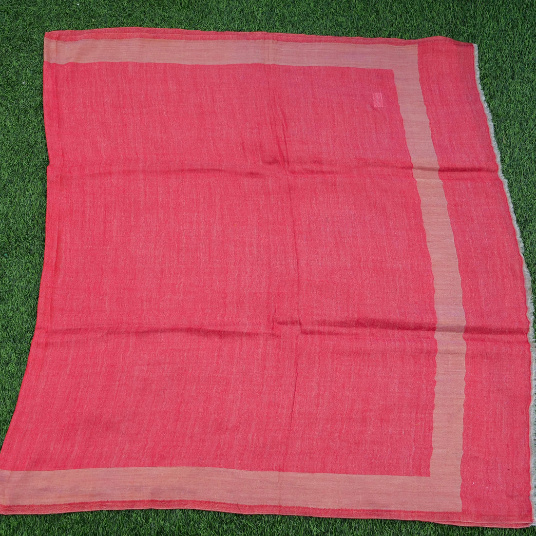 Pink Tissue Pashmina Handwoven Kashmiri Shawl - Khinkhwab