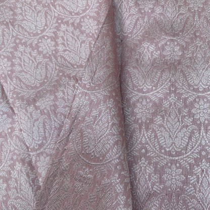 Lily Pure Katan Silk Handloom Banarasi Silver Zari Dupatta - Khinkhwab