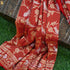 Red Pure Georgette Shikargah Handloom Banarasi Dupatta - Khinkhwab