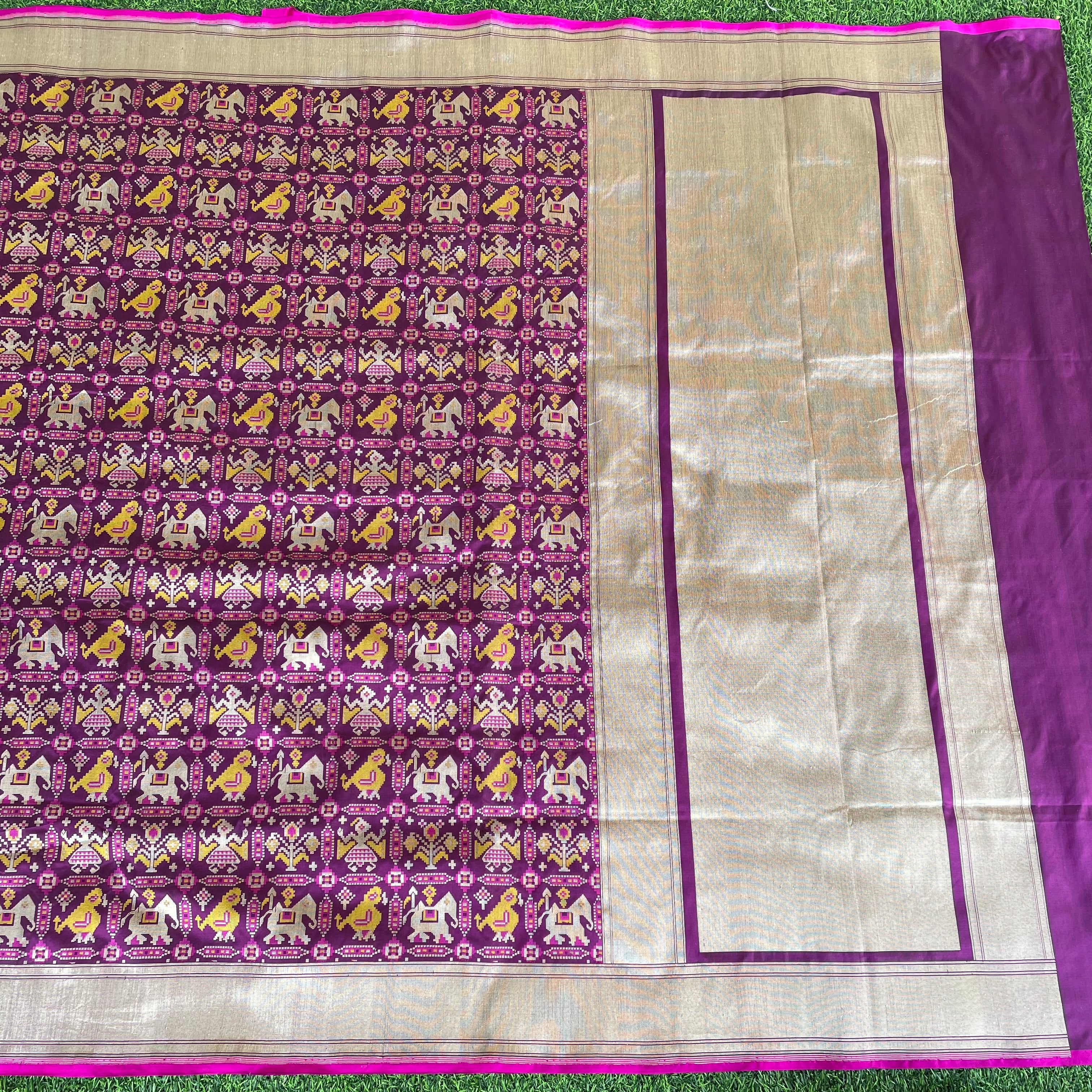 Banarasi Patola Saree - Designer Sarees Rs 500 to 1000 - SareesWala.com