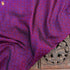 Purple & Blue Pure Banarasi Silk Handwoven Tanchui Kurta Fabric - Khinkhwab