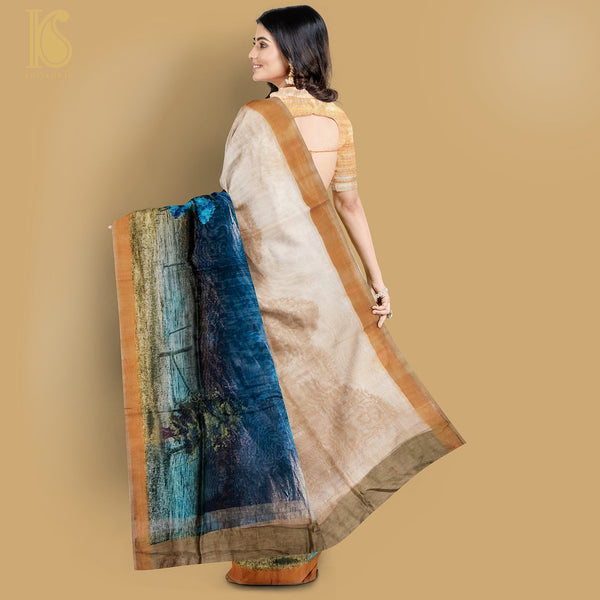 Pure Cotton Print Saree - Khinkhwab