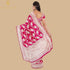 Jazzberry Jam Katan Silk Handloom Banarasi Kadwa Jangla Saree - Khinkhwab